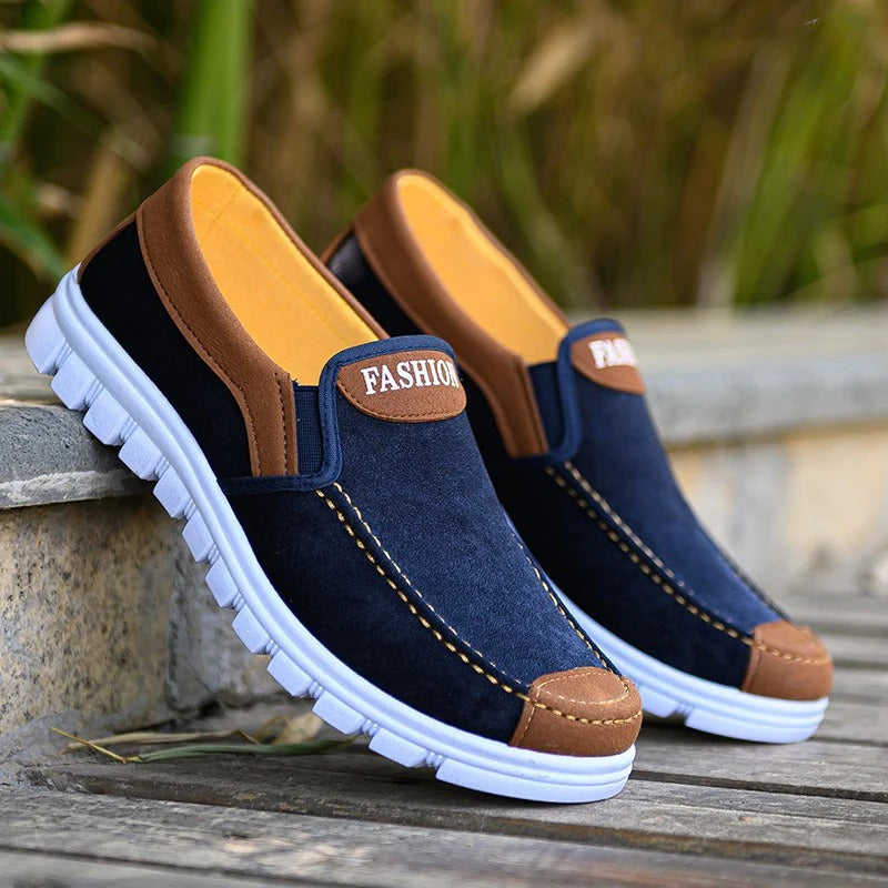 (⏰Last Day Promotion $6 OFF) Men's Canvas Breathable Loafers