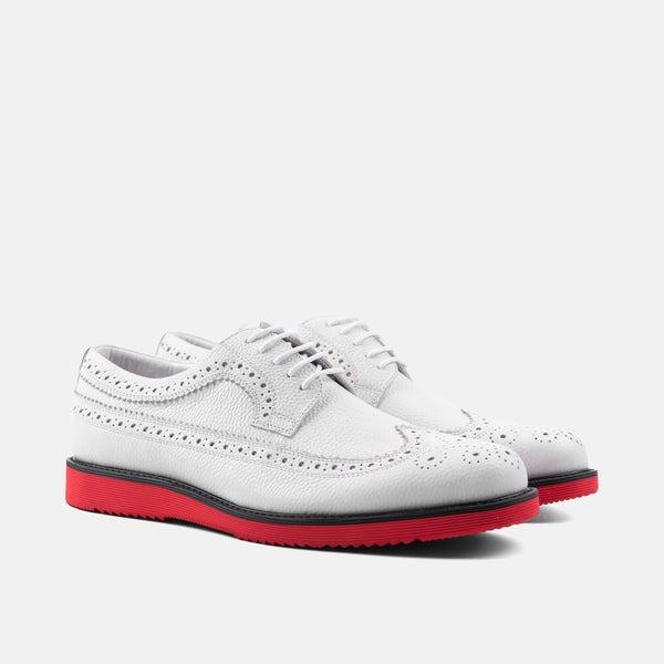 Alexander Leather Longwing Vintage Business Oxfords Shoes