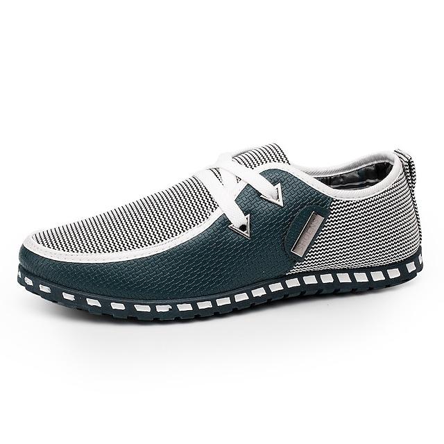 Men's  Color Block Driving Loafers