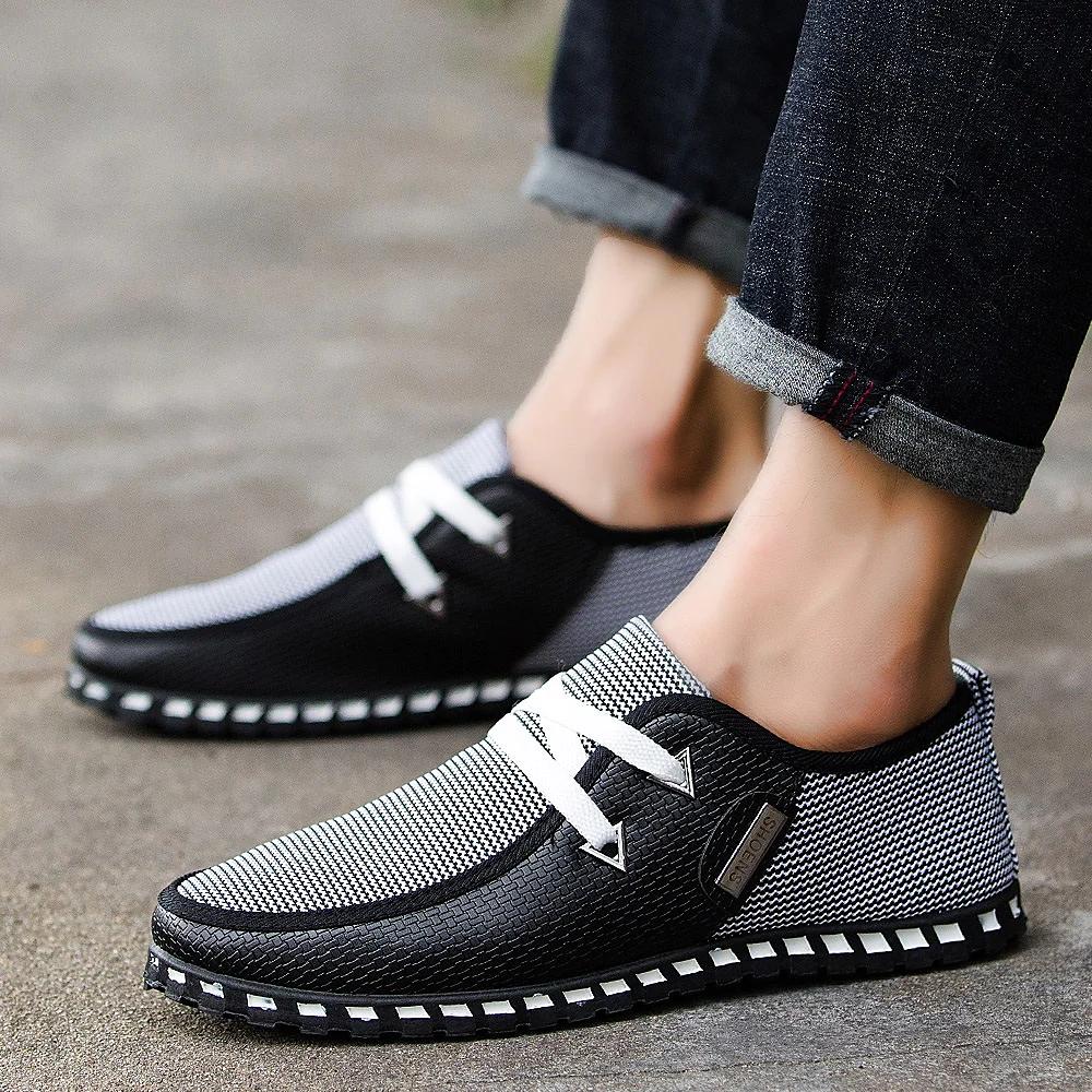 Men's  Color Block Driving Loafers