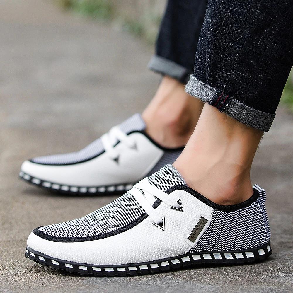 Men's  Color Block Driving Loafers