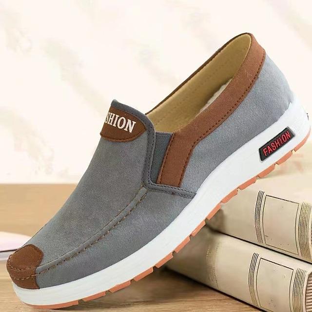 (⏰Last Day Promotion $6 OFF) Men's Canvas Breathable Loafers